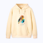 Kyoto-Lion Sparkly Wild Bird Classic Hoodie