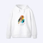 Kyoto-Lion Sparkly Wild Bird Classic Hoodie