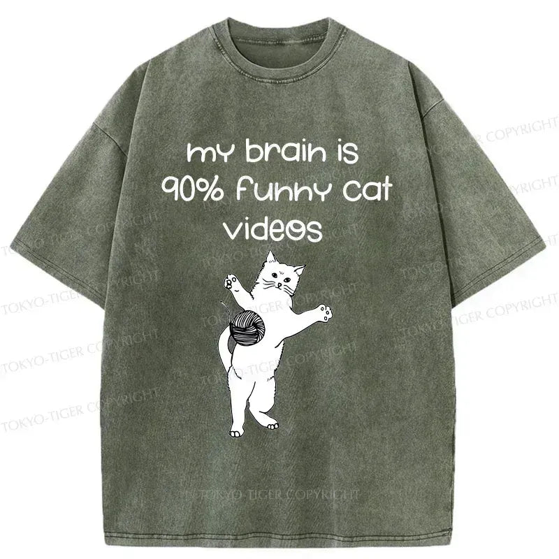 Japanese funny cat t-shirt for anime fans
