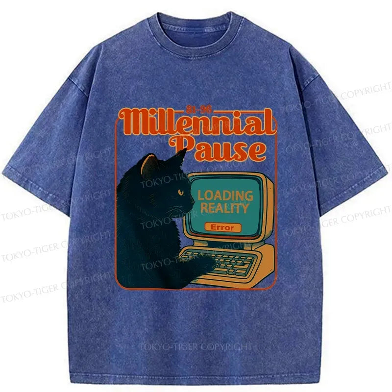 Japanese Washed T-Shirt for Summer