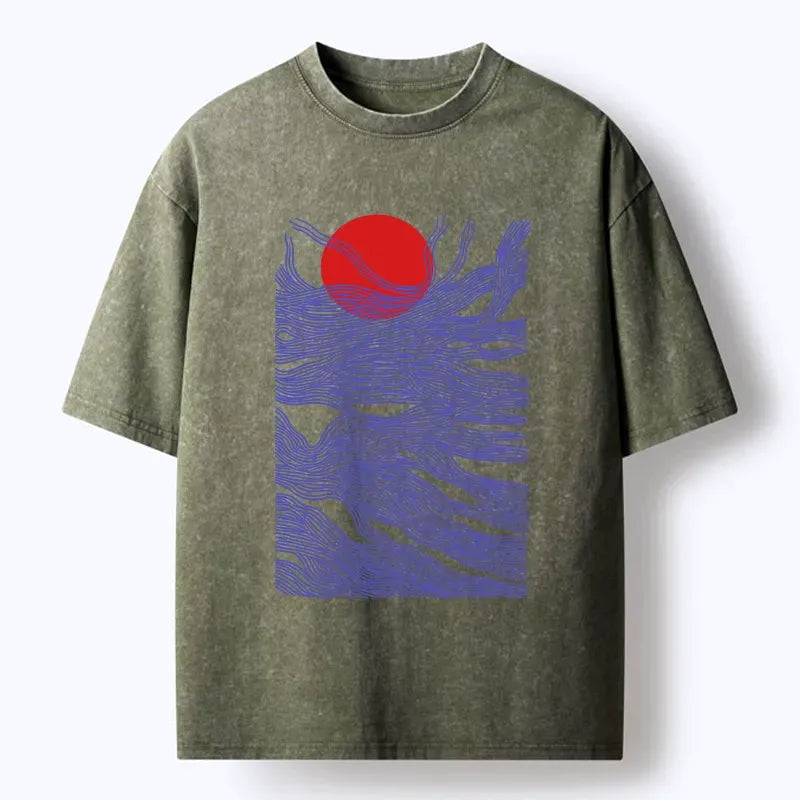 Kyoto lion t-shirt streetwear gift idea