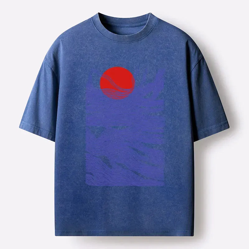 Kyoto-Lion Branches And The Sun Washed T-Shirt