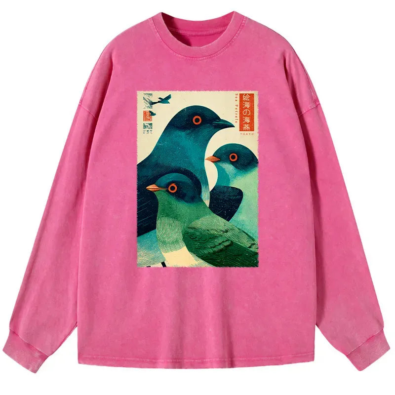 Kyoto Japanese Art Long Sleeve T-Shirt