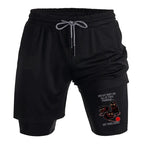 Kyoto-Lion Three Cats Fix All Problems Training Shorts