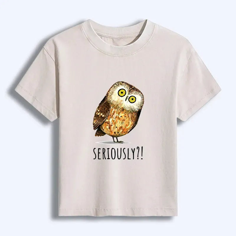 kyoto lion confused owl streetwear tee