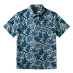 Japanese Marine Life Button-up Shirt