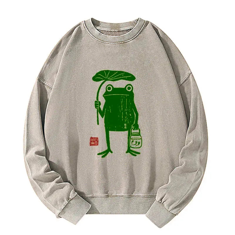 Washed Unisex Sweatshirt with Free Shipping