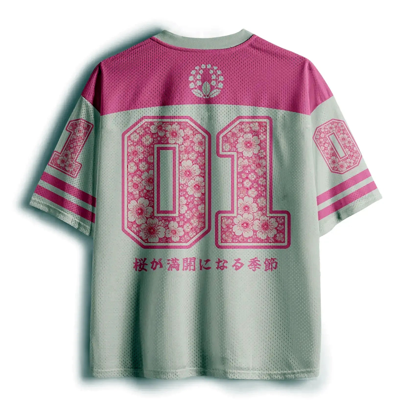Kyoto Lion Sakura Mesh Jersey for Vacation