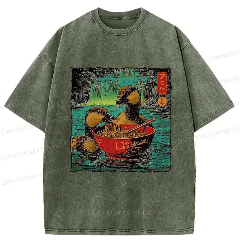 Kyoto-Lion Washed Tee on Sale