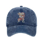 Japanese dragon cap for streetwear
