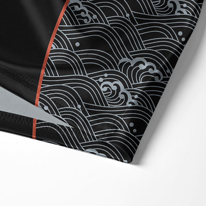 Japanese Sacred Lotus Oversized Jersey for Daily Wear