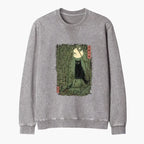 Japanese Black Cat Sweatshirt for Daily Wear