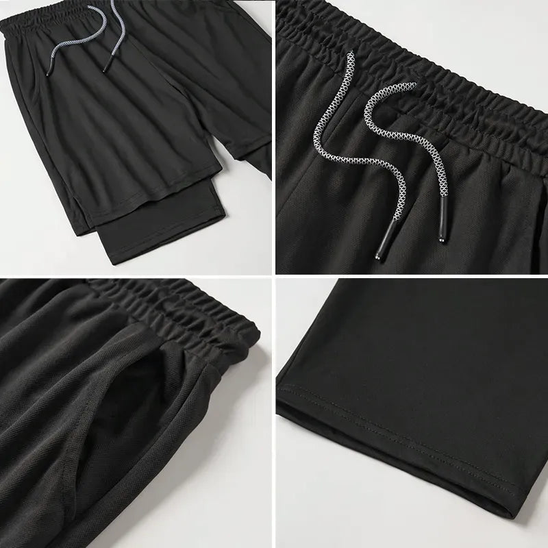 Kyoto-Lion Three Bears Stand Together Training Shorts