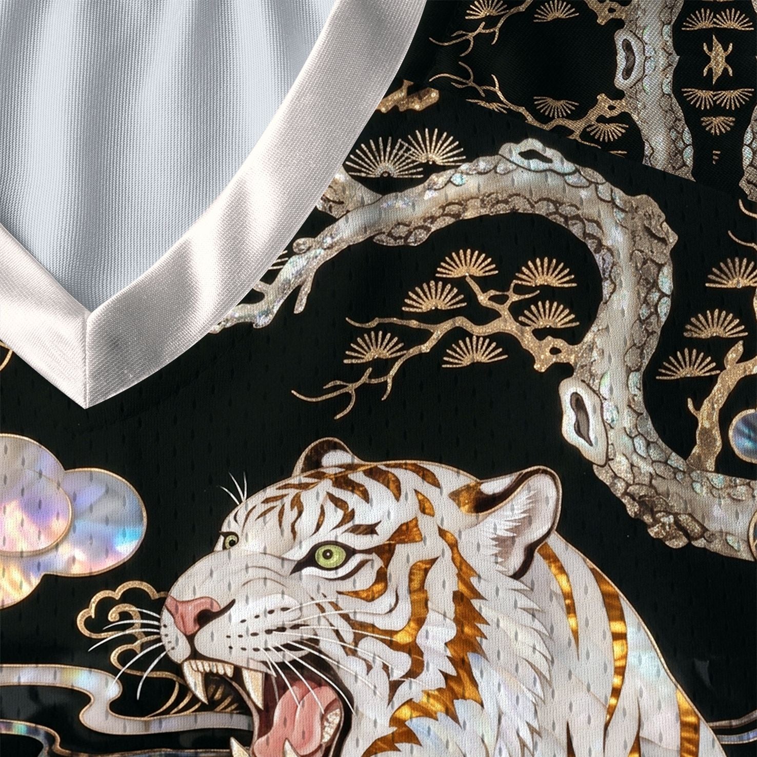Celestial Tiger Rising Paneled Jersey for Daily Wear