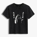 japanese fish t-shirt casual daily wear