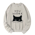 japanese cat washed sweatshirt best seller