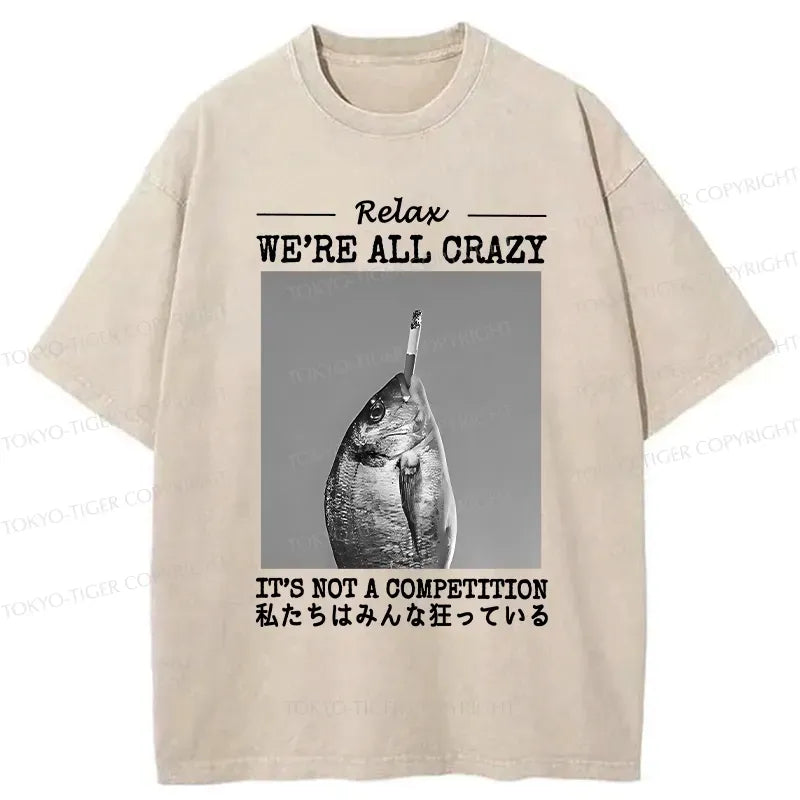 kyoto lion washed t-shirt for daily wear