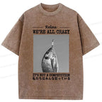 Kyoto-Lion It's Not A Competition Washed T-Shirt