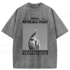japanese vintage unisex cotton t-shirt