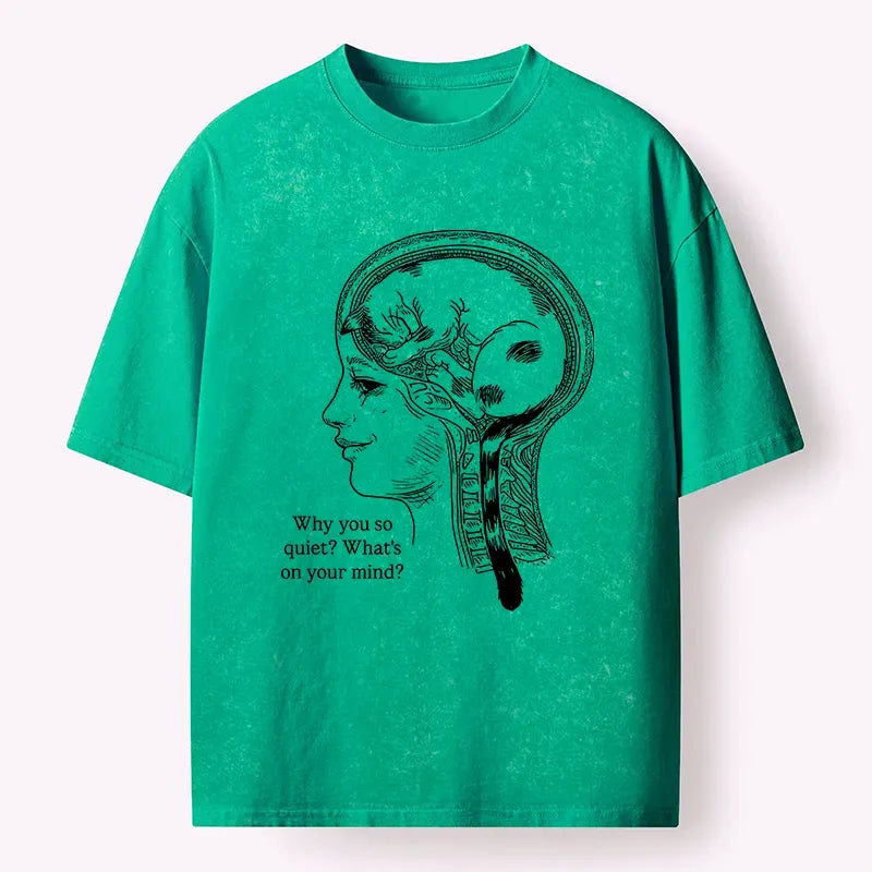 Kyoto lion brain full of cats tee