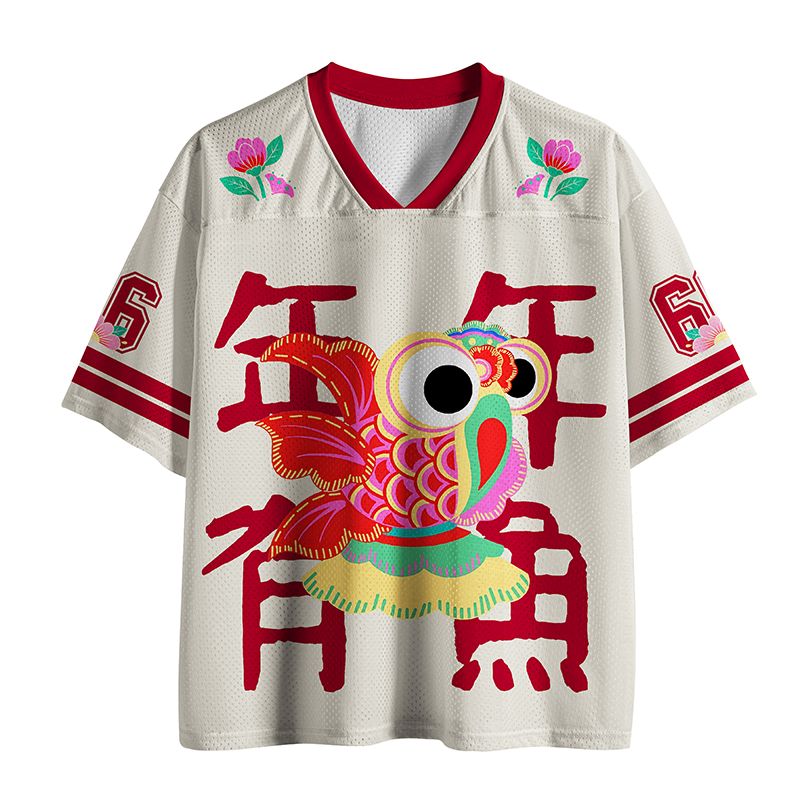 Breathable Mesh Jersey for Daily Wear