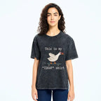Vintage Kyoto Lion Skateboard T-Shirt Gift Idea