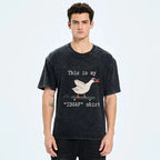 Vintage Kyoto Lion Skateboard T-Shirt Gift Idea