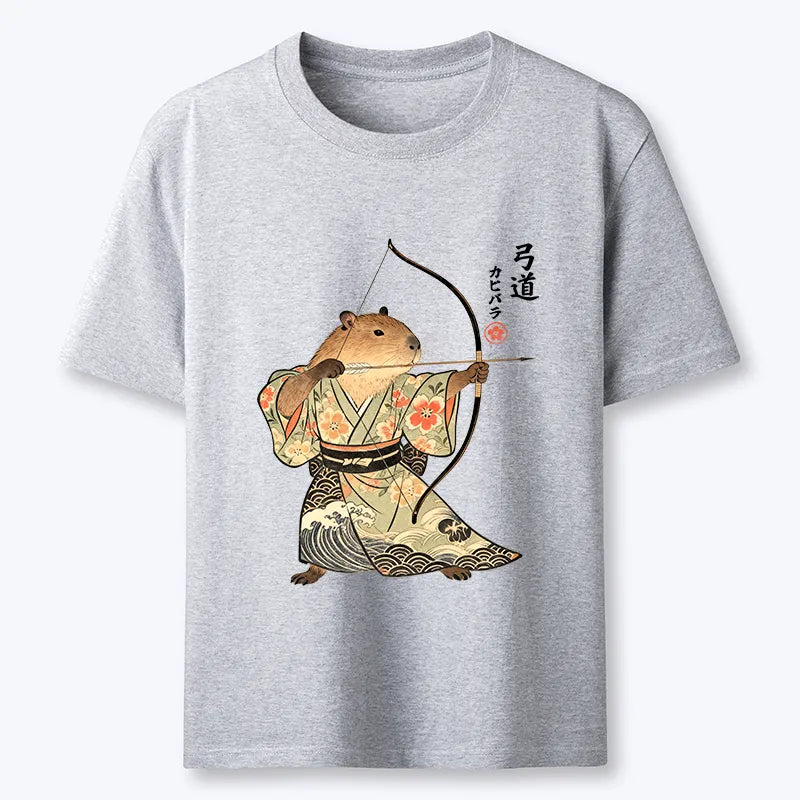 Kyoto-Lion Capybara Archery Classic T-Shirt