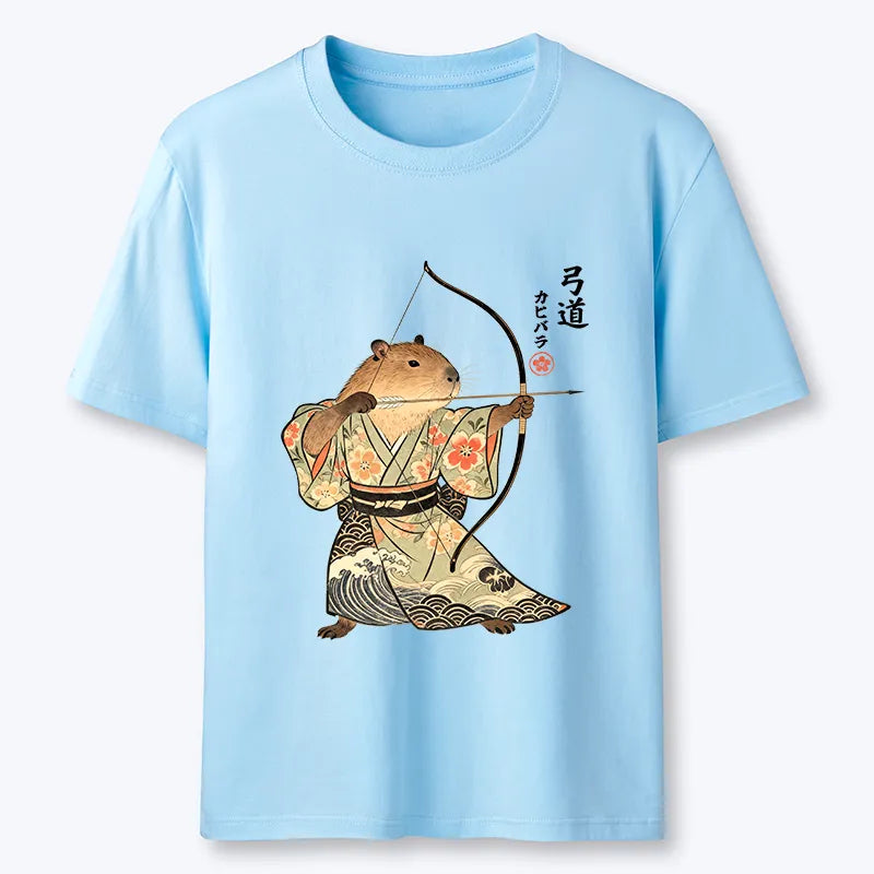 Kyoto-Lion Capybara Archery Classic T-Shirt