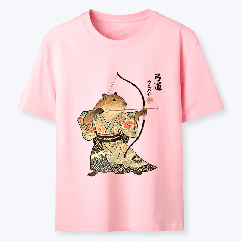 Kyoto-Lion Capybara Archery Classic T-Shirt