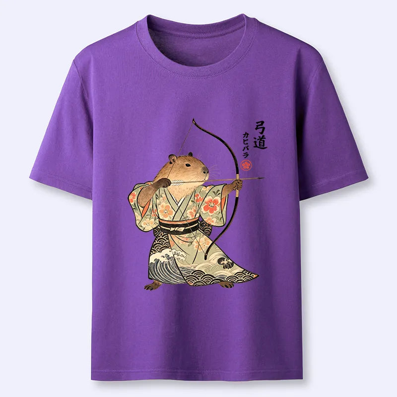 Kyoto-Lion Capybara Archery Classic T-Shirt