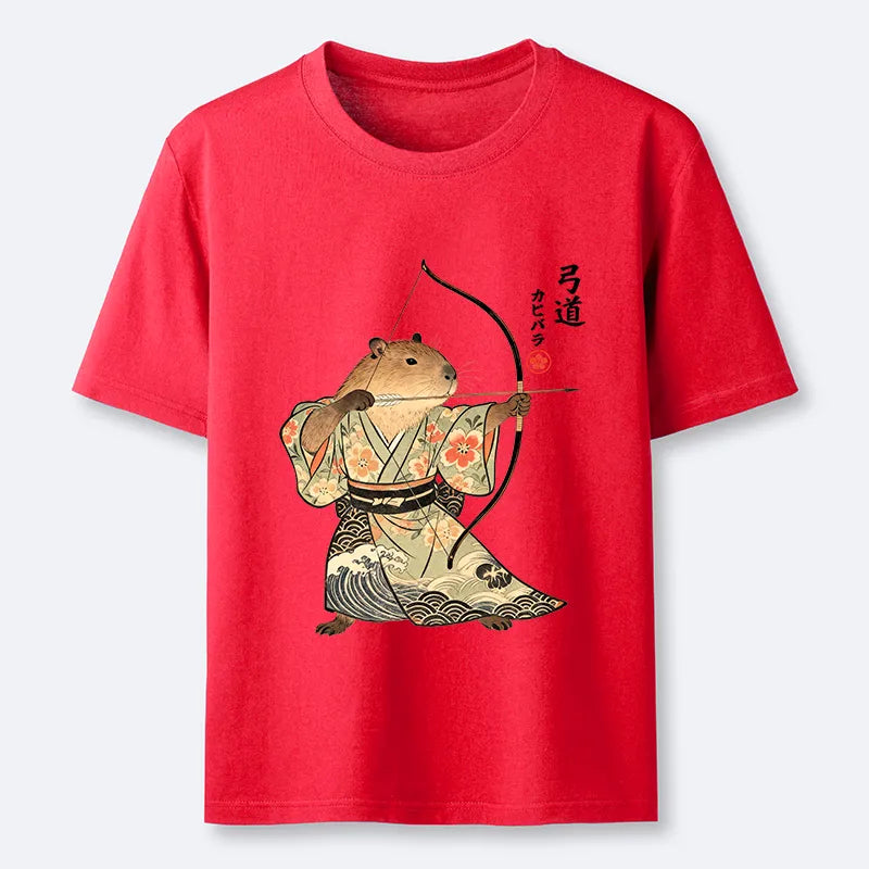 Kyoto-Lion Capybara Archery Classic T-Shirt