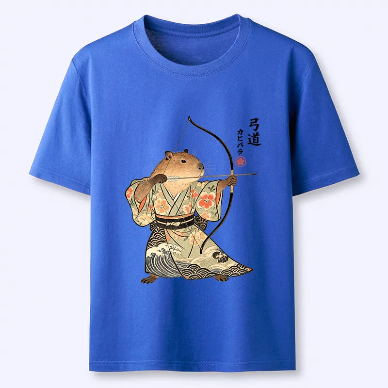 Kyoto-Lion Capybara Archery Classic T-Shirt