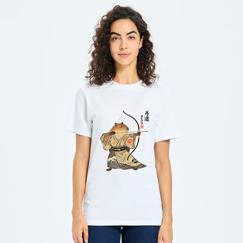 Kyoto-Lion Capybara Archery Classic T-Shirt