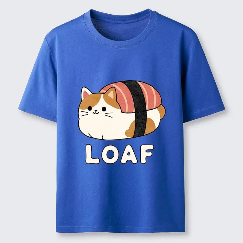 Kyoto-Lion Cute Tuna Sushi Kitty Loaf Art Classic T-Shirt