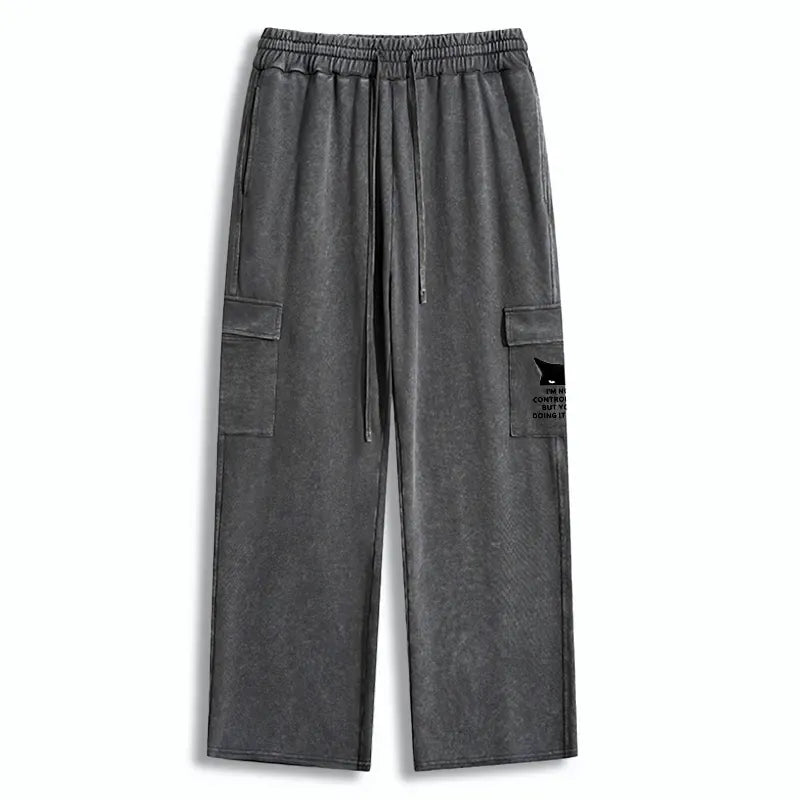 Japanese Washed Utility Sweatpants for Everyday