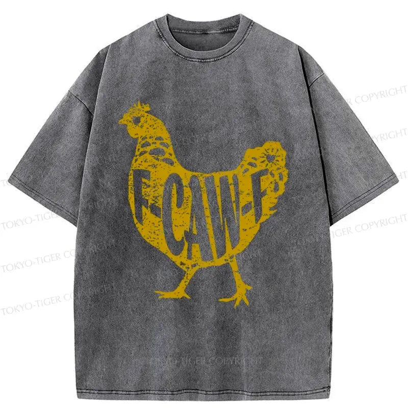 Kyoto-Lion Cock Crows Unisex Cotton T-Shirt