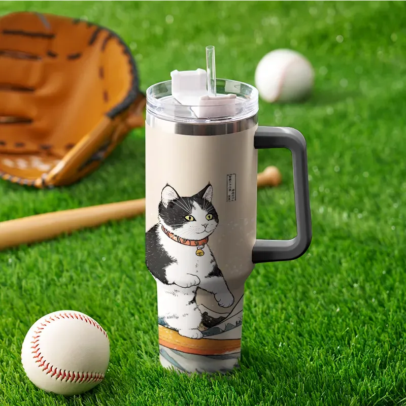 Kyoto Lion Cat Tumbler Gift Idea