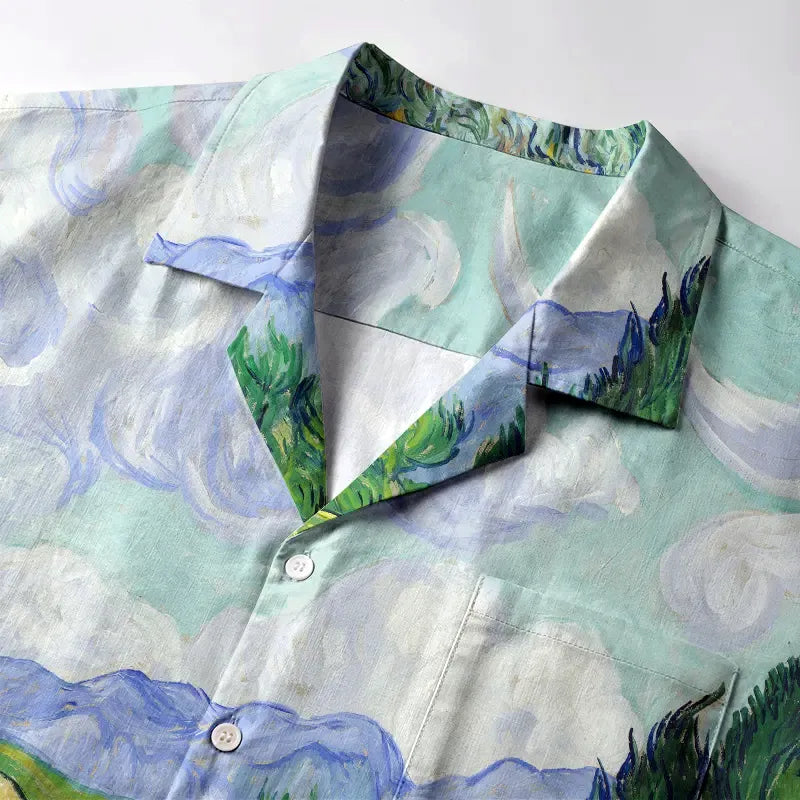 Kyoto Lion Black Cat Hawaiian Shirt