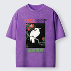 Washed Unisex T-Shirt for Summer Vacation