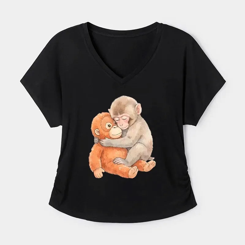 Comfortable Breathable Dolman T-Shirt for Summer