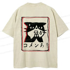 japanese washed cotton t-shirt best seller