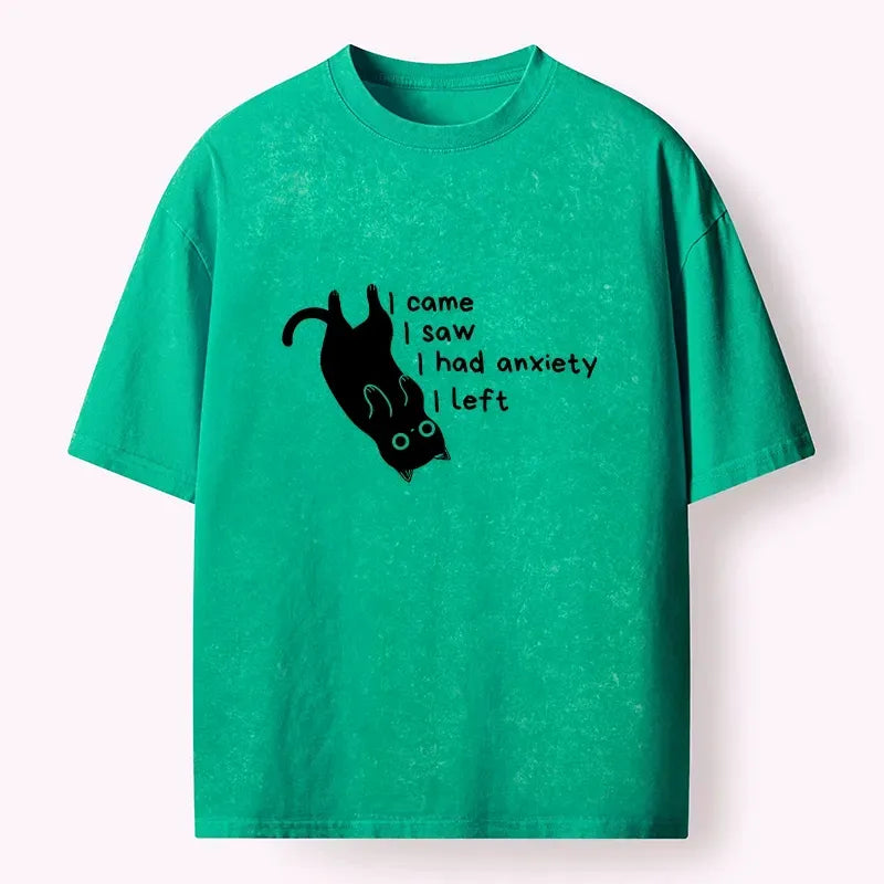 Japanese Washed T-Shirt for Daily Wear