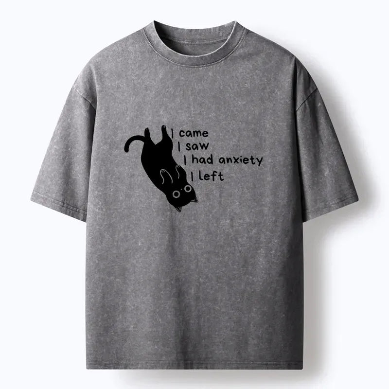 Japanese Washed T-Shirt for Daily Wear