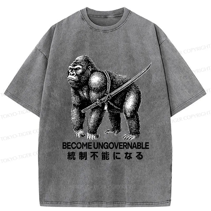 Japanese Unisex Cotton Tee for Daily Wear