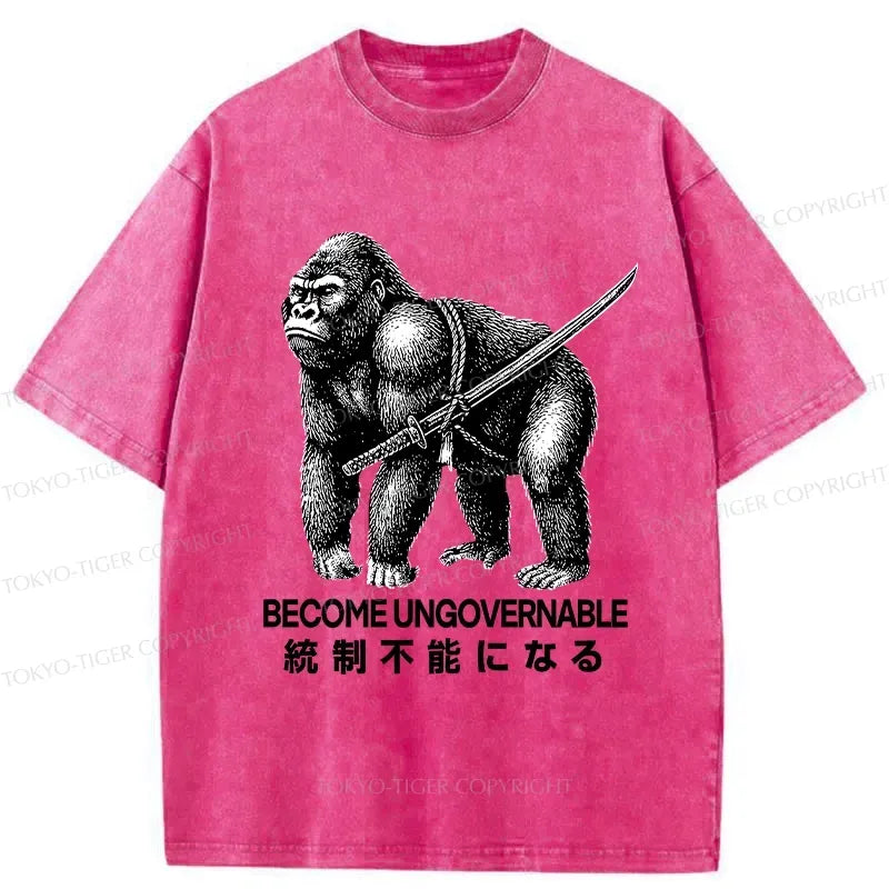 Japanese Unisex Cotton Tee for Daily Wear