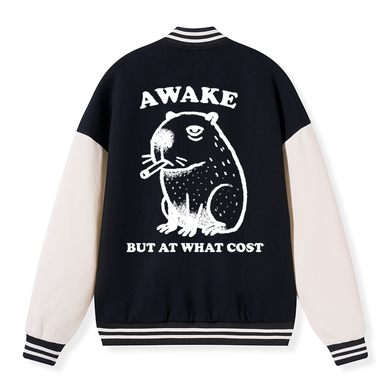 embroidered capybara jacket gift for him