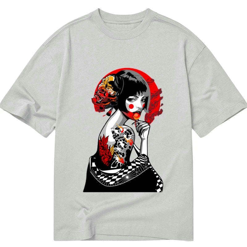 kyoto lion japanese culture tee on sale