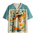 Kyoto-Lion Funny Lucky Koi Cat Mesh Jersey