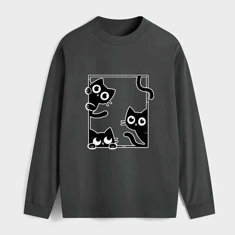 Kyoto lion cat t-shirt for daily wear